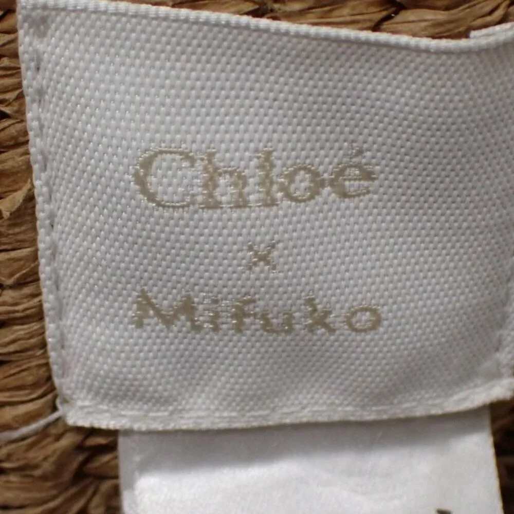 Chloé x Mifuko Woven Straw Tote – Natural - Picture 11 of 13